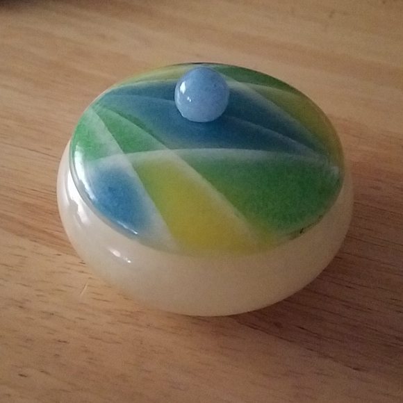 di Cigni Mario Other - SOLD - Italian alabaster lidded pot from San Gimignano